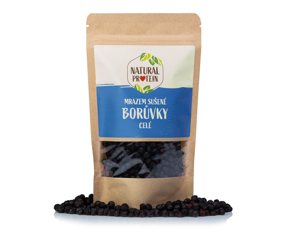 Mrazem sušené borůvky - celé Letní akce 1 kus