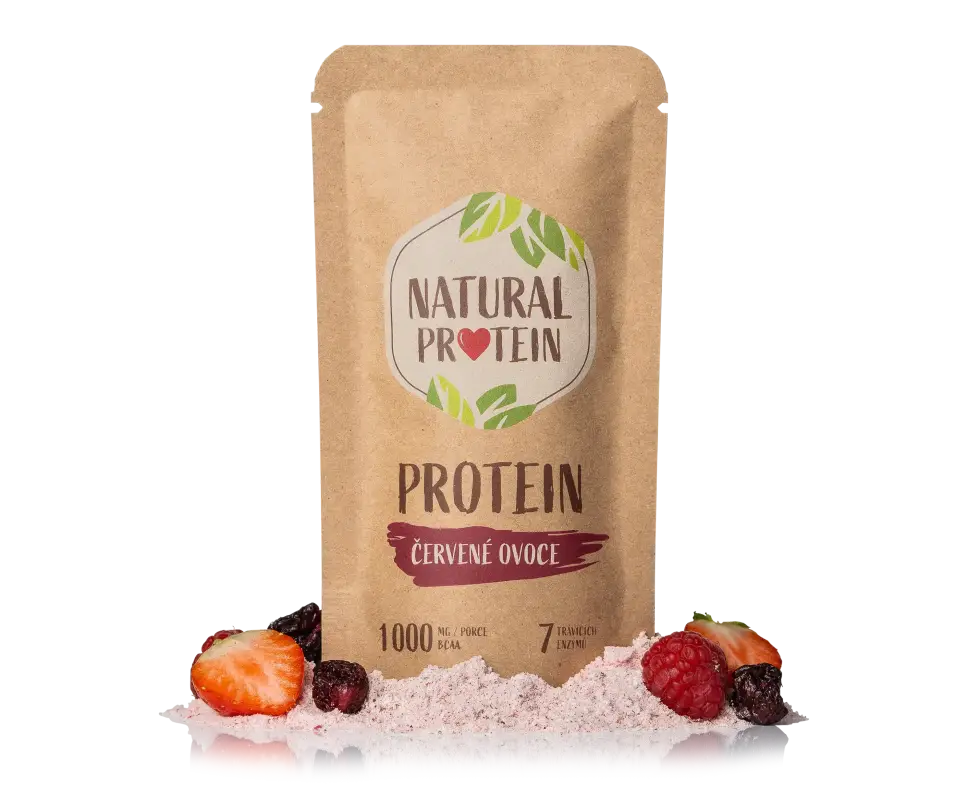 Proteín s červeným ovocím (35 g)