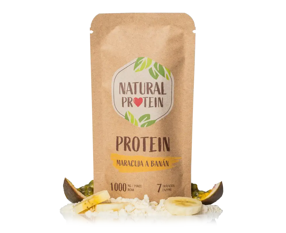 Proteín s maracujou a banánom (35 g)