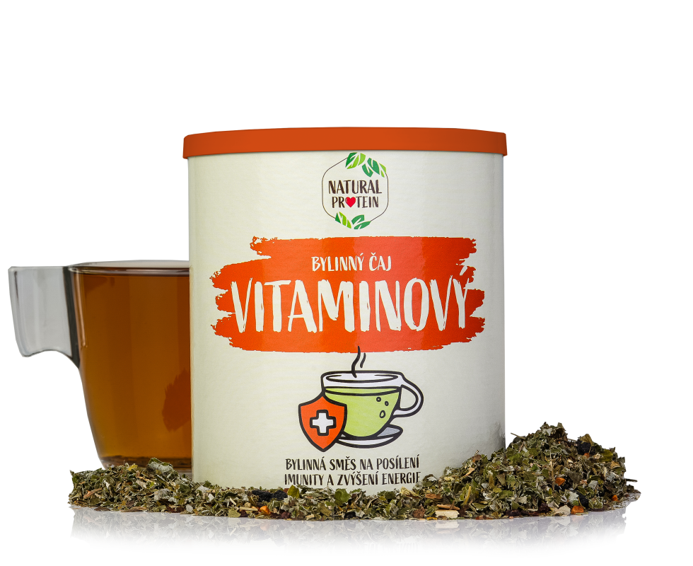 Bylinný sypaný čaj - vitamínový 3 kusy