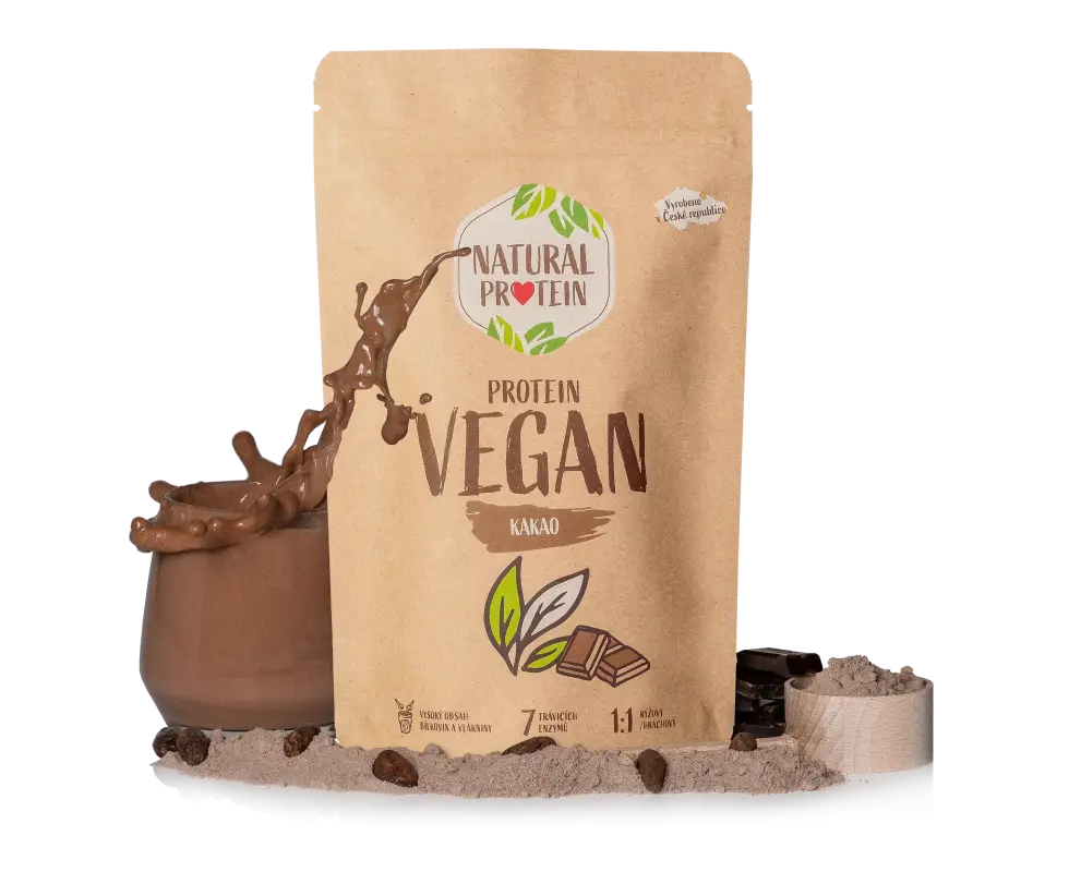Vegánsky proteín - Kakao 5 kusov