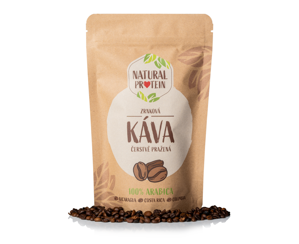 Zrnková káva 100% Arabica