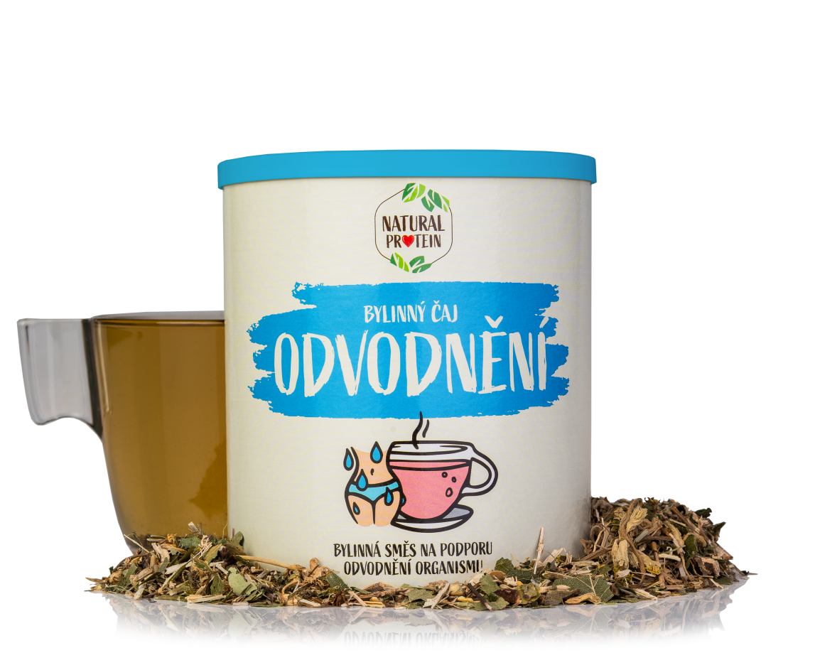 Bylinný sypaný čaj odvodnenie