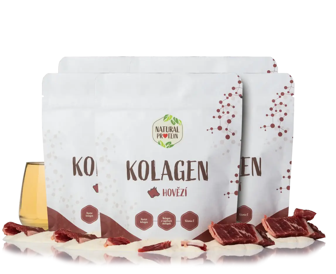 Kolagén hovädzie mäso (kĺby, chrupavky, šľachy) 5 kusů