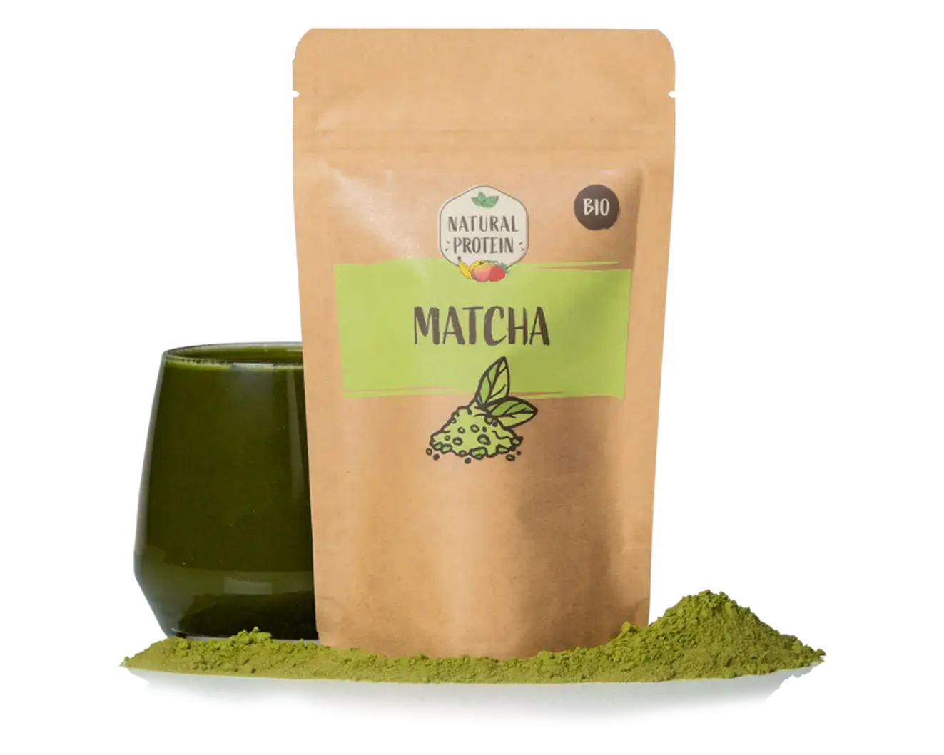 NaturalProtein Matcha Tea BIO