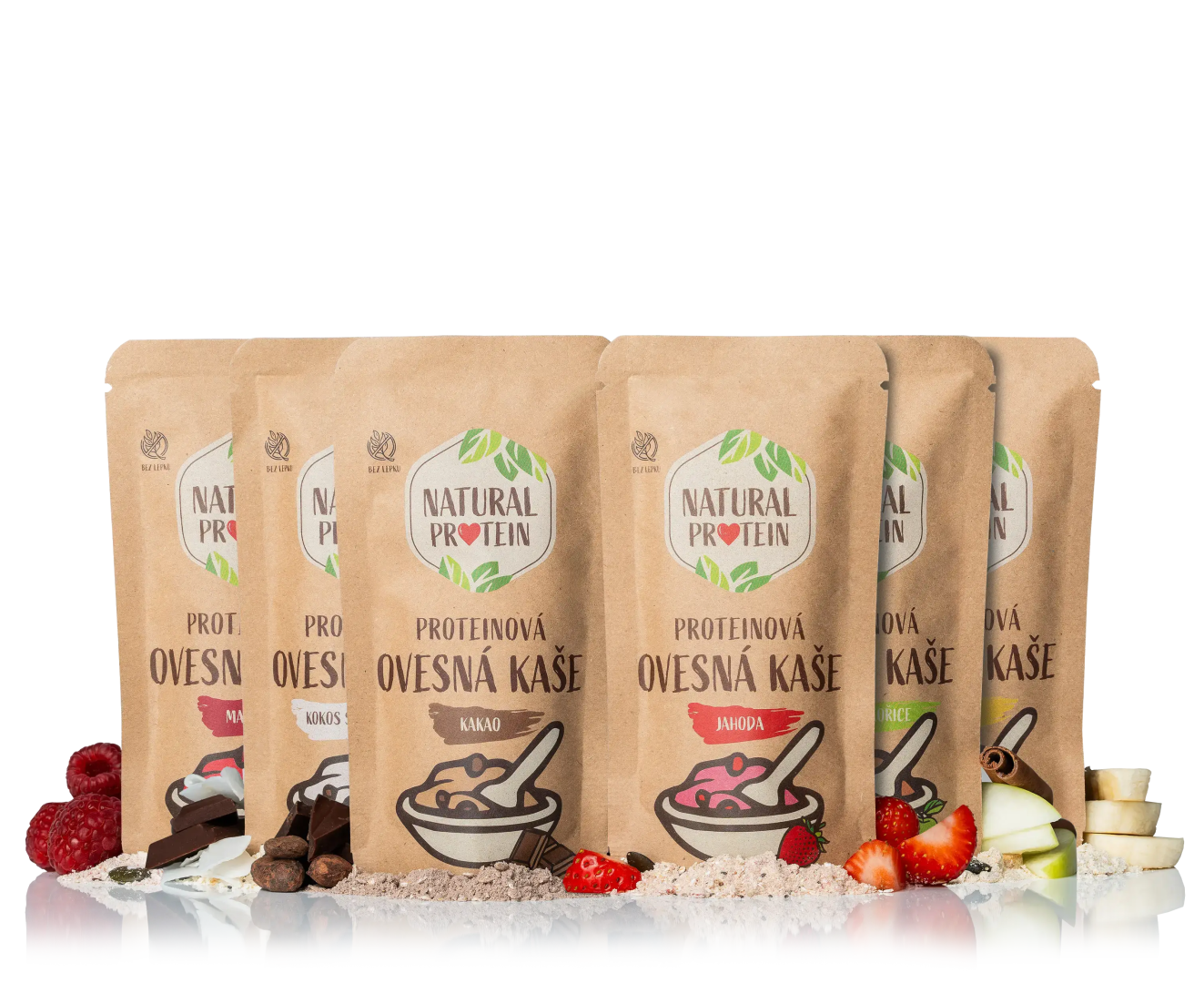 NaturalProtein STARTER PACK - Proteínové ovsené kaše