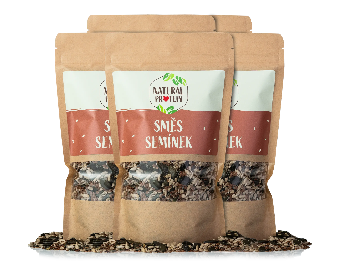 NaturalProtein Zmes semienok 5 kusov