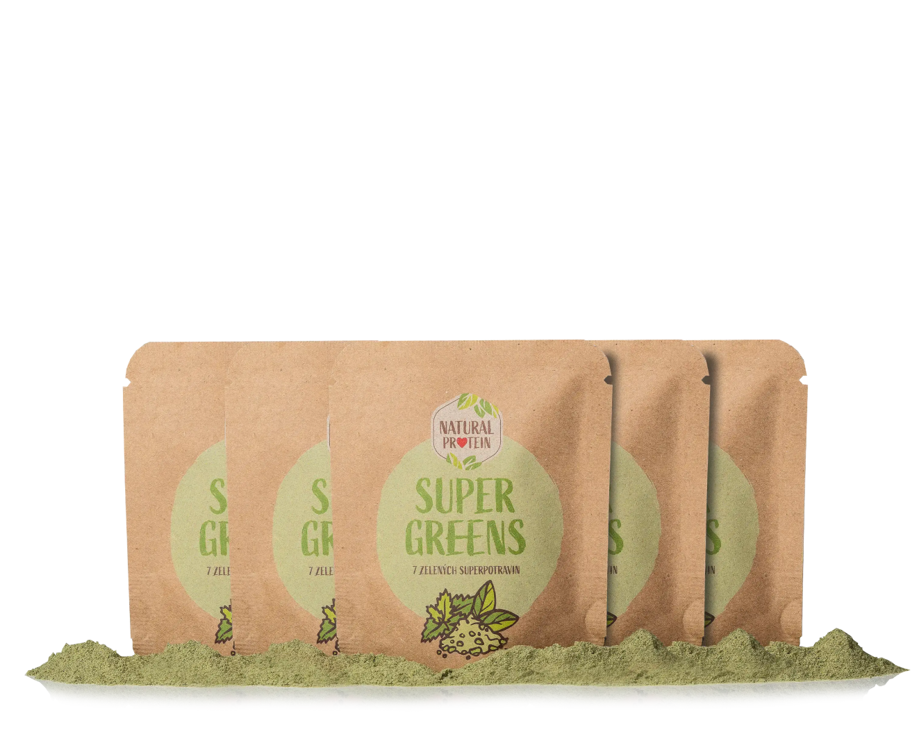 NaturalProtein SuperGreens (8 g) 5 kusov