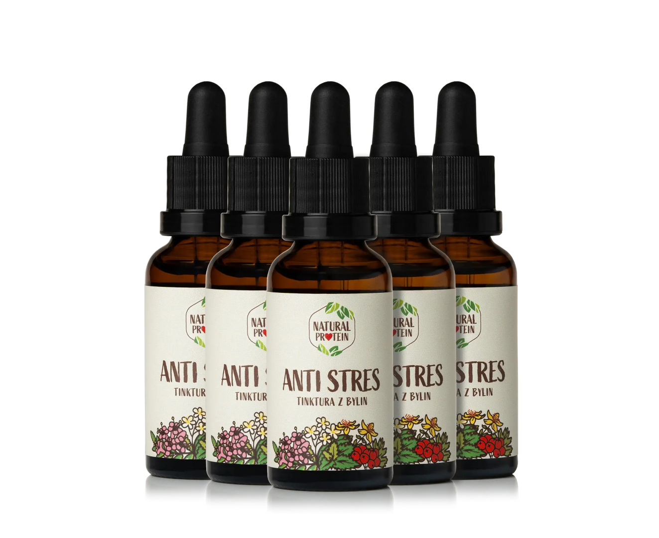 NaturalProtein Tinktúra - Antistres 5 kusov