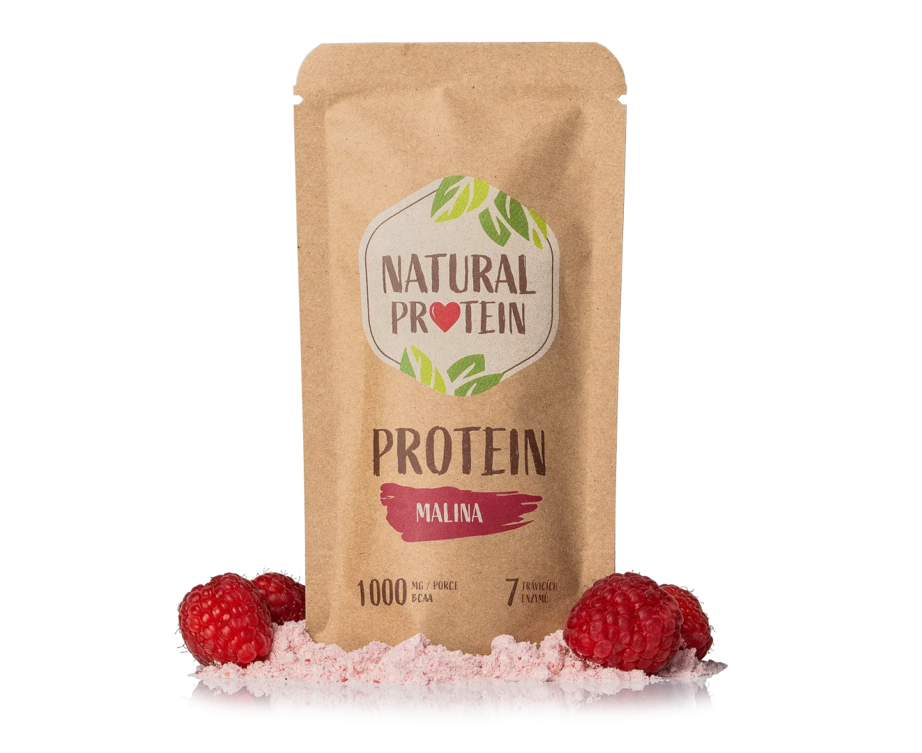NaturalProtein Malinový proteín (35 g)