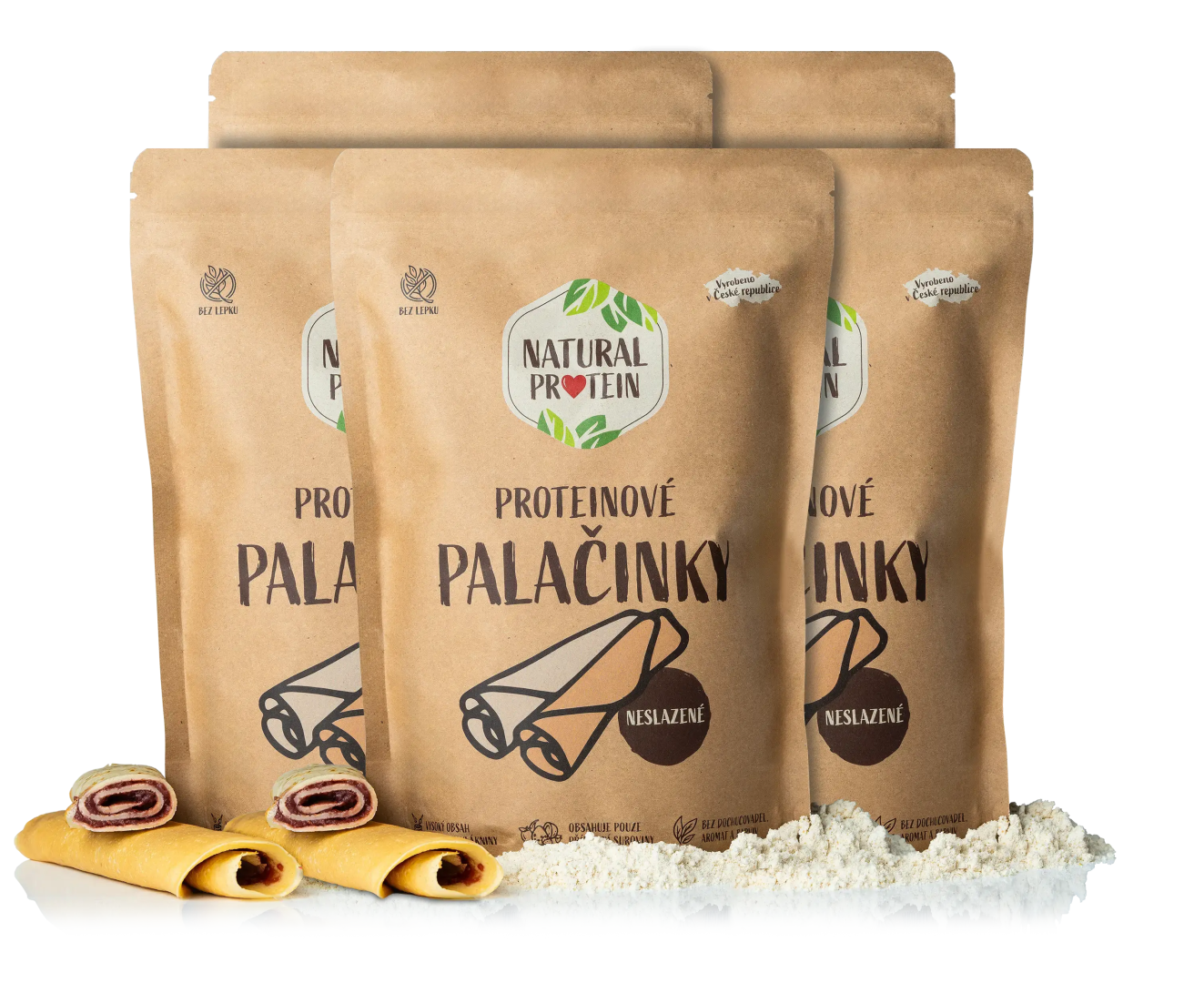 NaturalProtein Proteínové palacinky 5 kusov