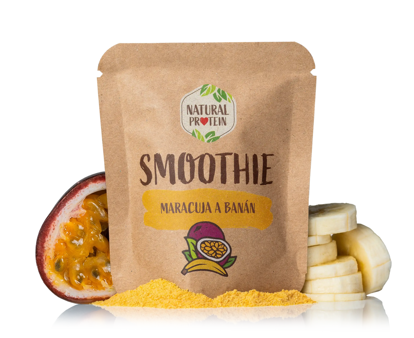 NaturalProtein Smoothie - Maracuja a Banán