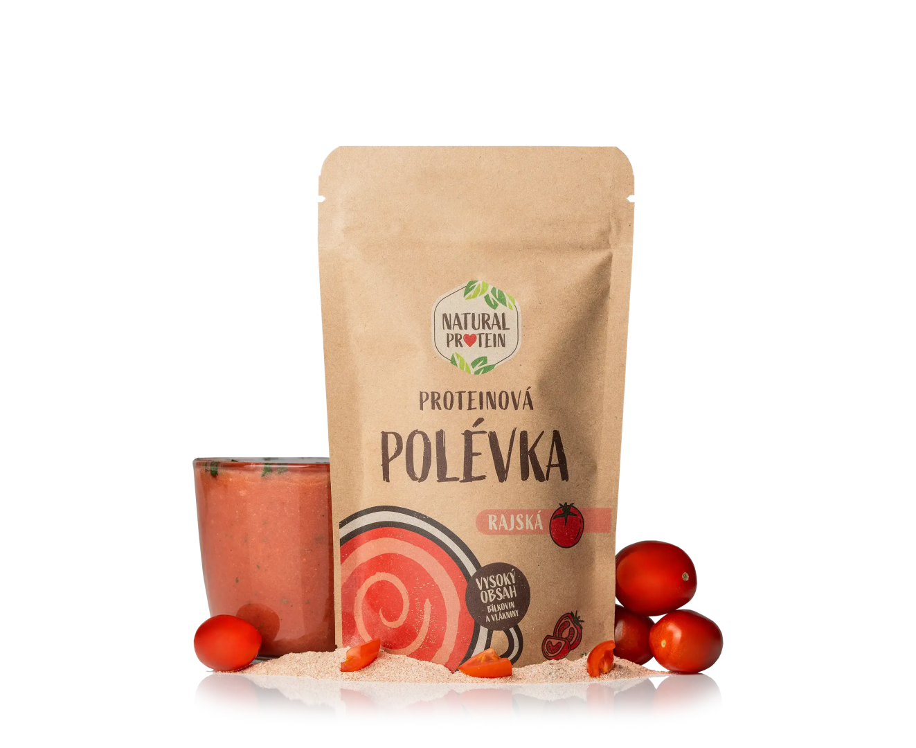 NaturalProtein Proteínová polievka - paradajková