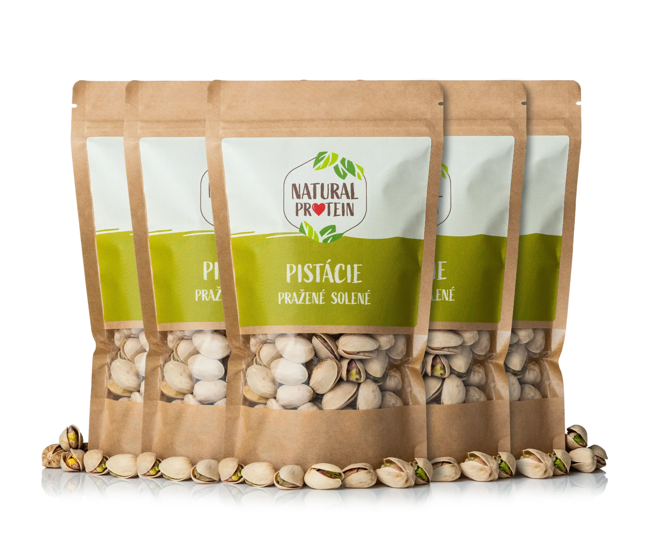 NaturalProtein Pistácie pražené solené 5 kusov