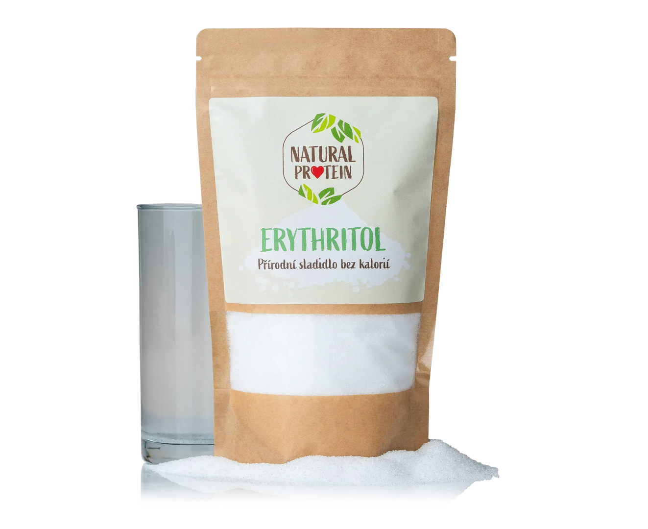 NaturalProtein Erytritol - sladidlo bez kalórií