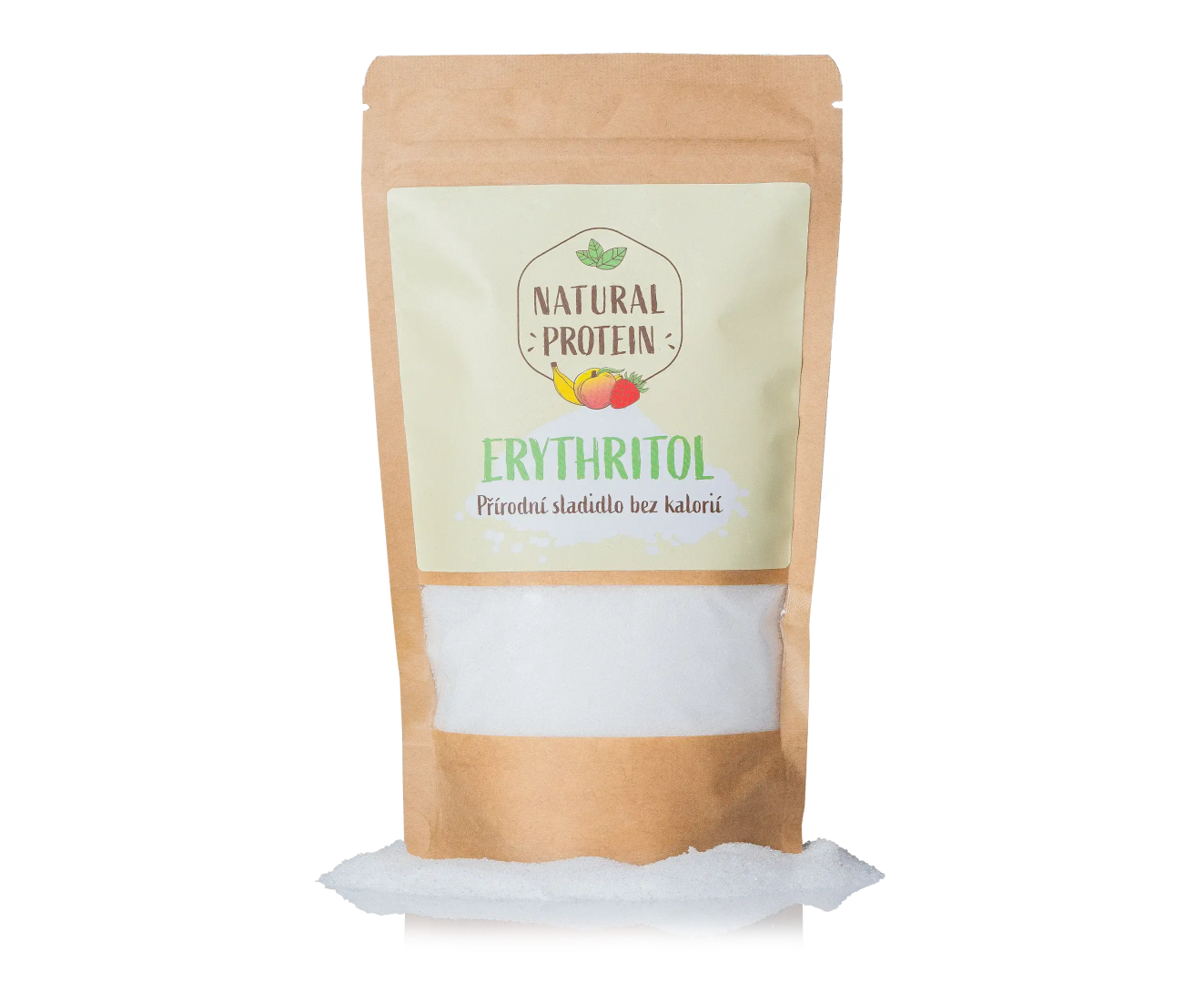 NaturalProtein Erytritol - sladidlo bez kalórií 5 kusov