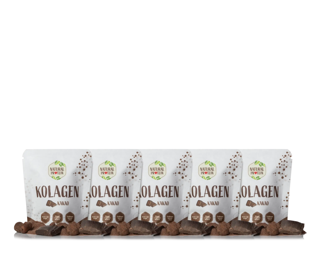 NaturalProtein Kolagén - Kakao (10 g) 5 kusov