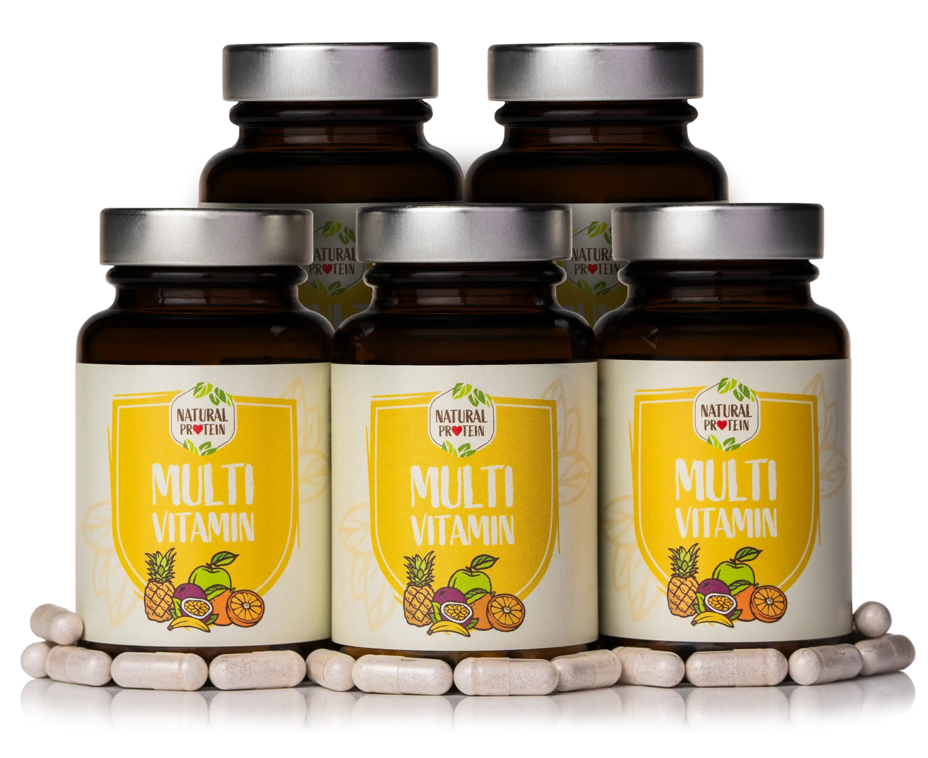 NaturalProtein Multivitamín 5 kusov