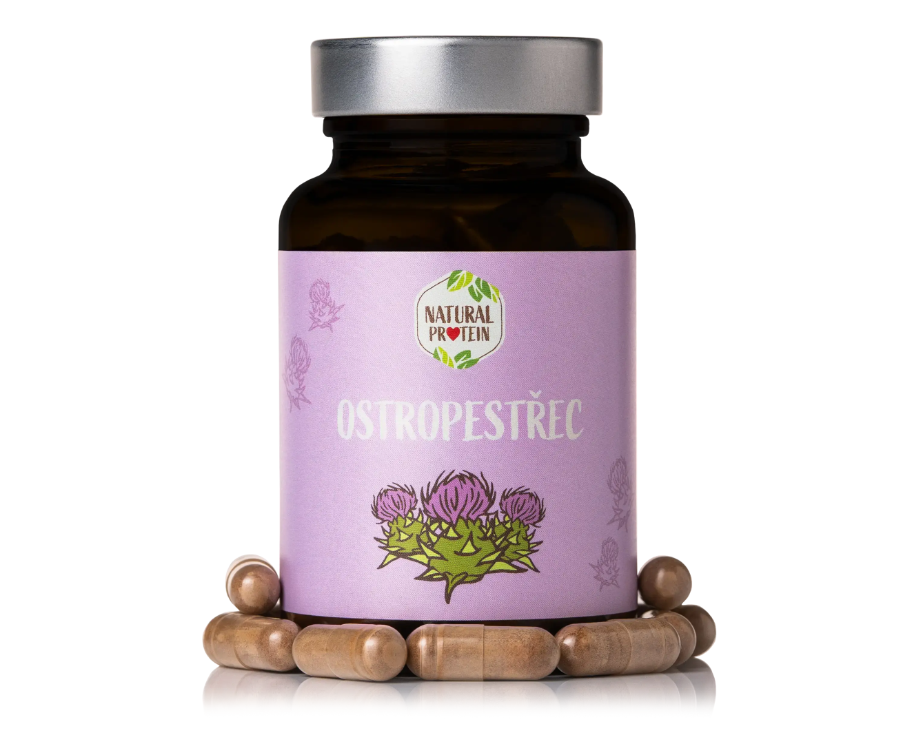 NaturalProtein Pestrec mariánsky (kapsule)