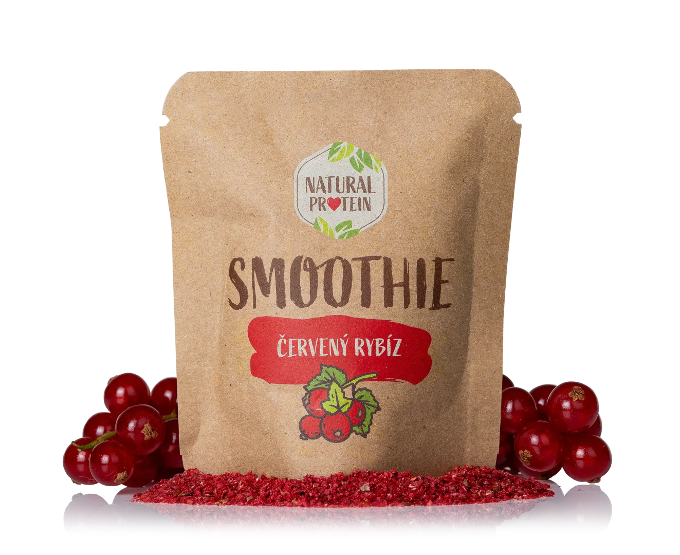 NaturalProtein Smoothie - Červené ríbezle