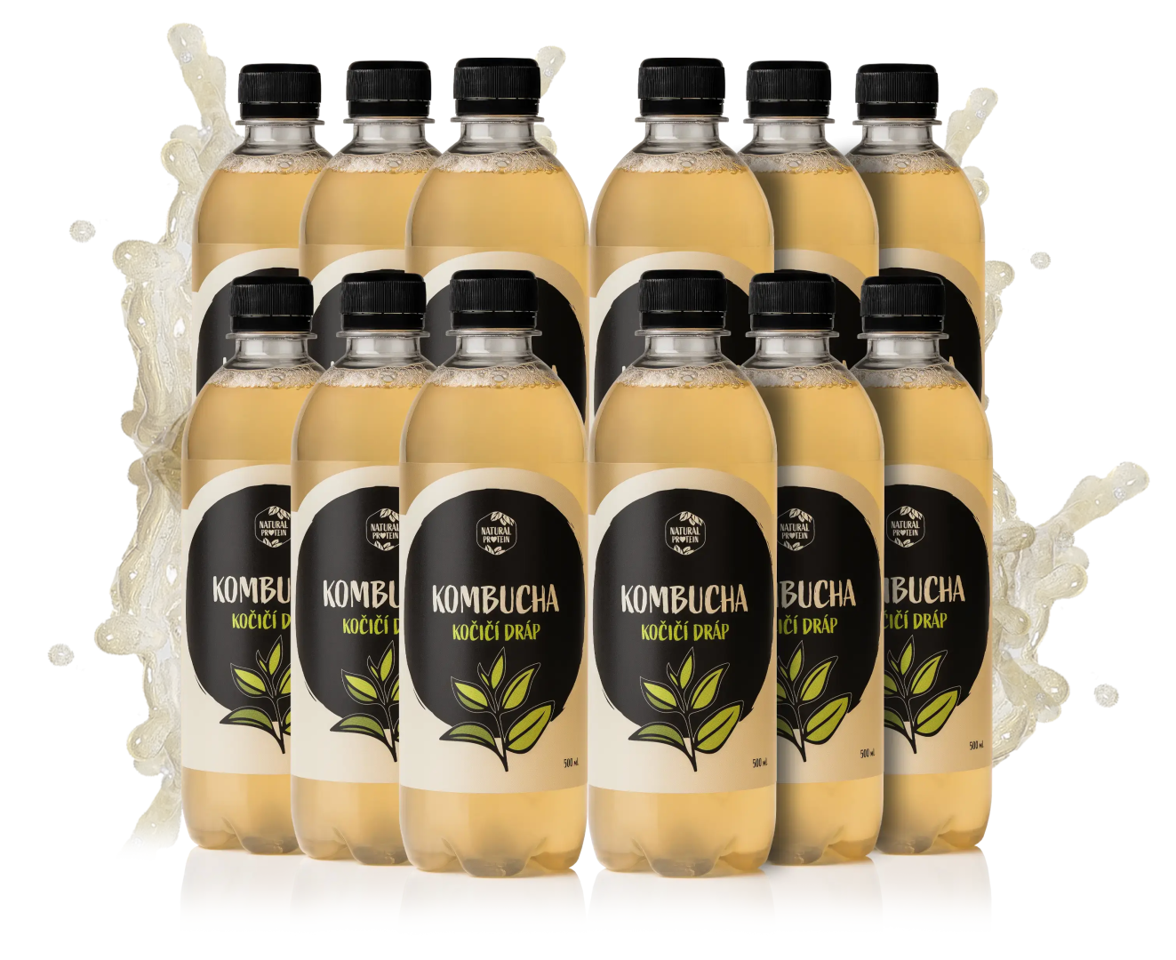 NaturalProtein Kombucha - mačací dráp 12 kusov