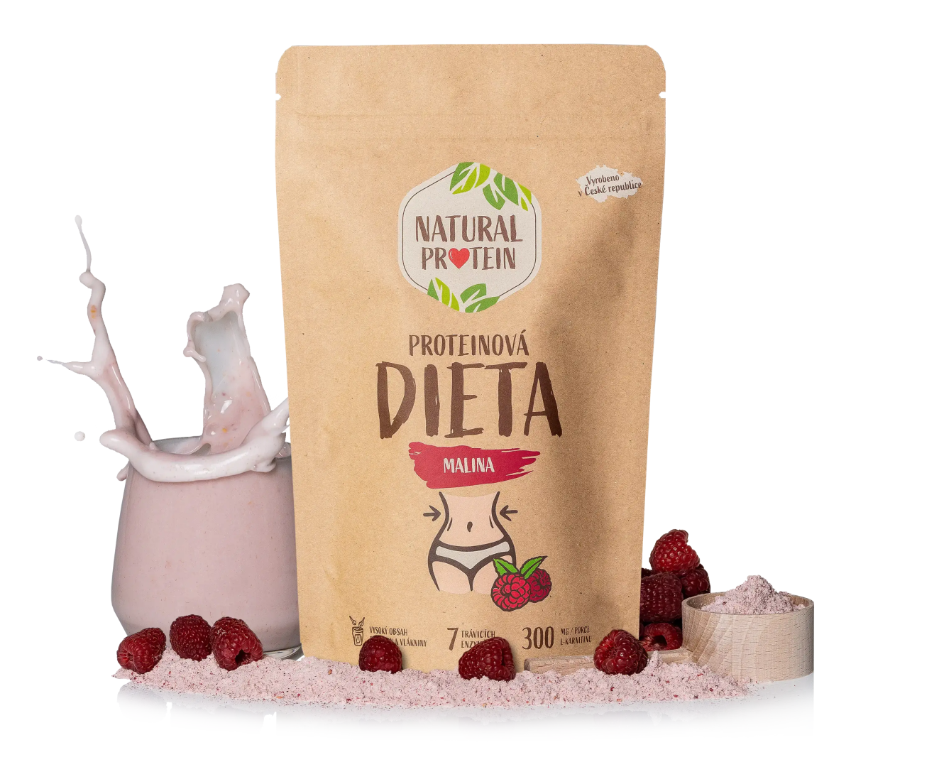 NaturalProtein Proteínová diéta - Malina