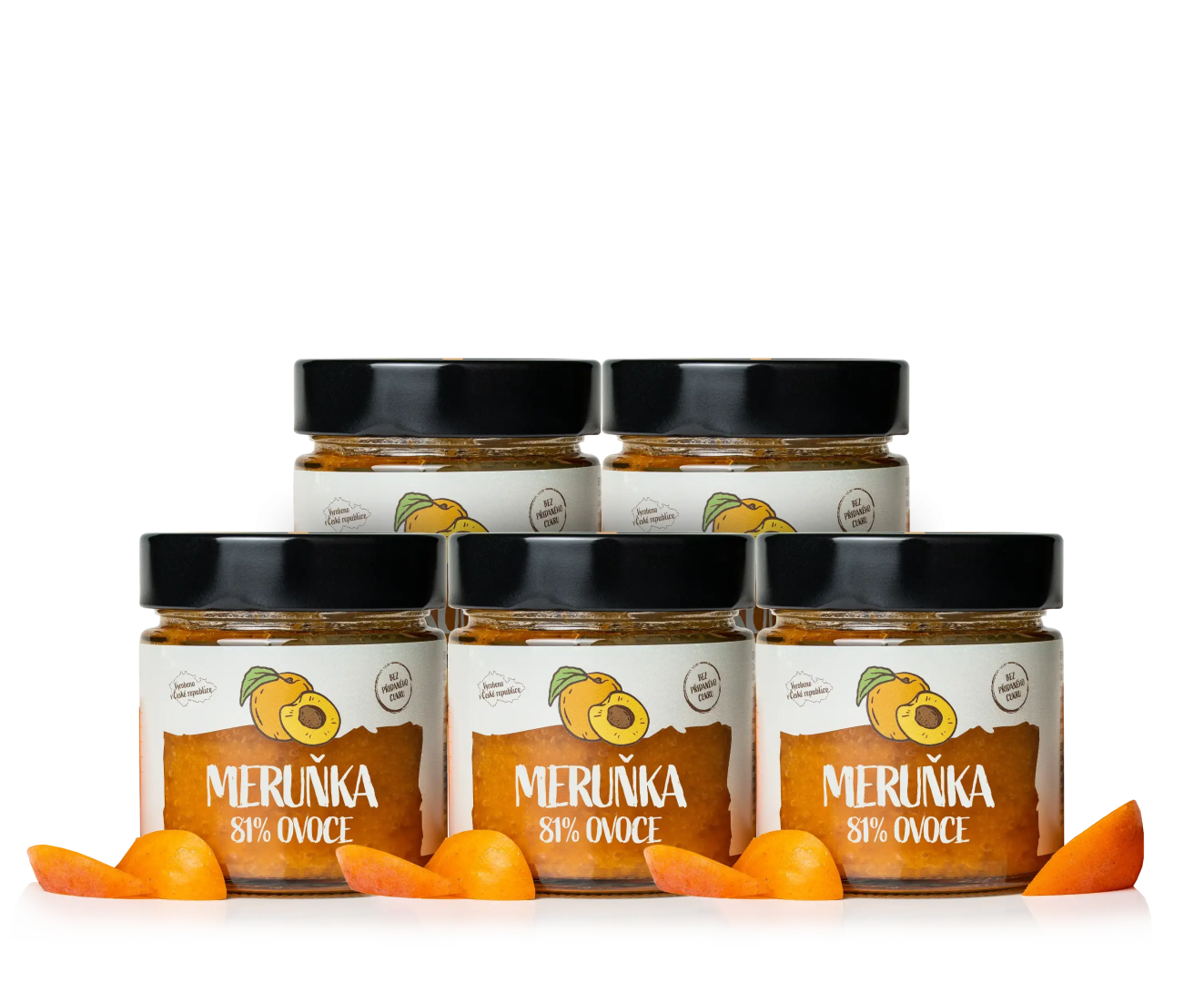 NaturalProtein Marhuľový džem 5 kusov