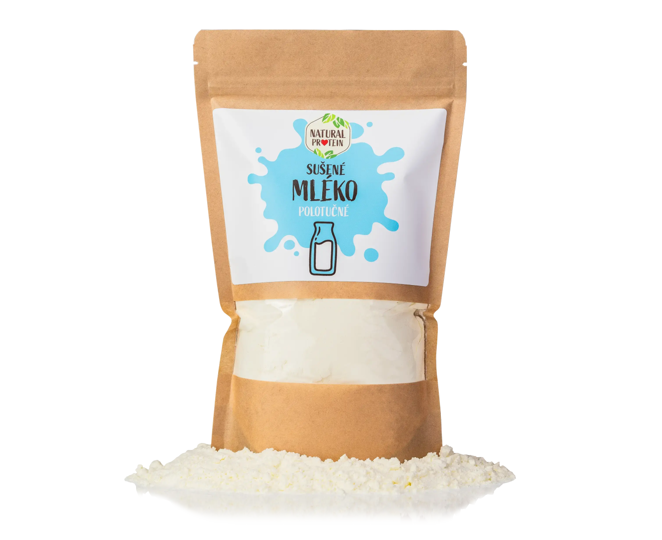 NaturalProtein Sušené polotučné mlieko