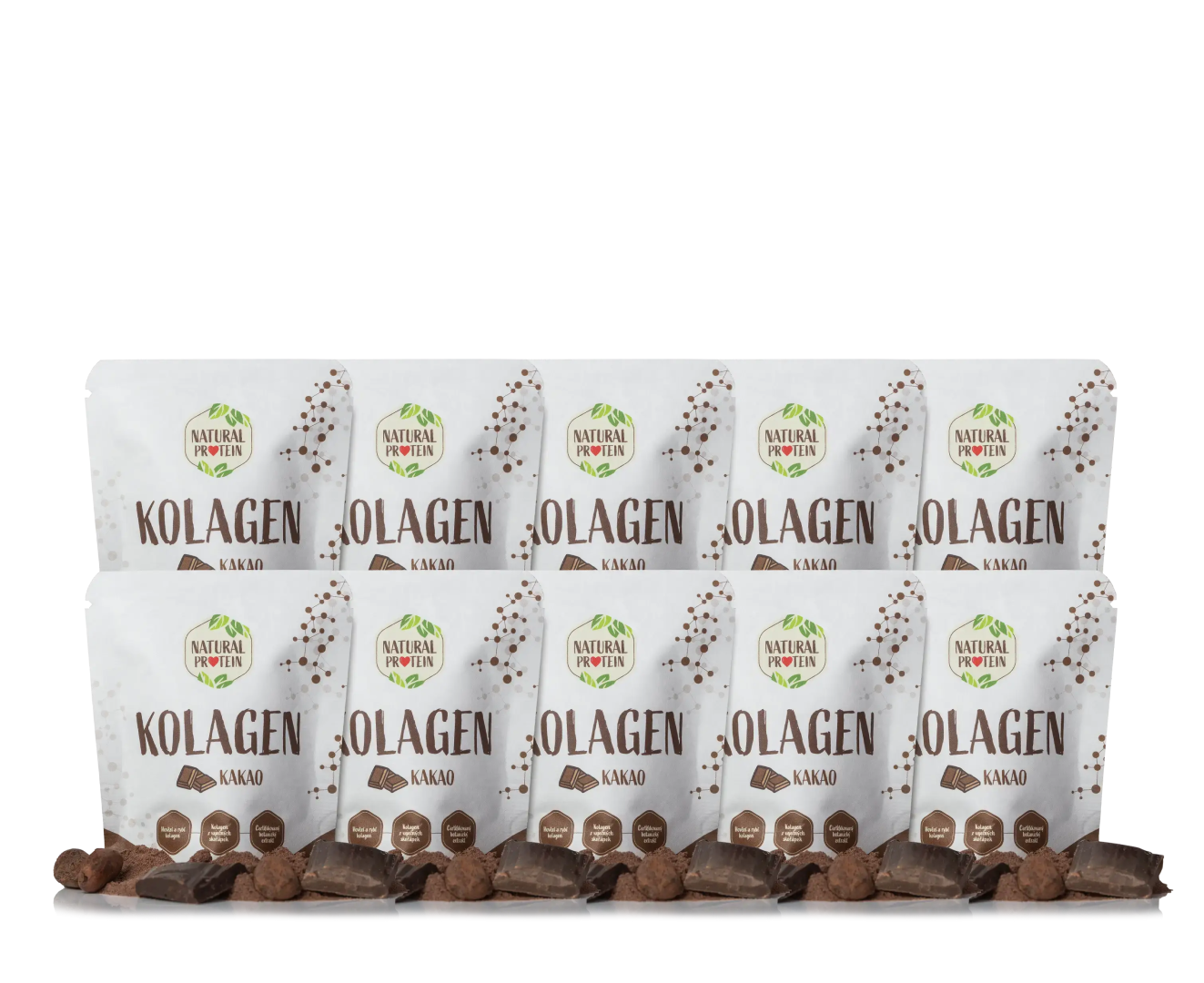 NaturalProtein Kolagén - Kakao (10 g) 10 kusov
