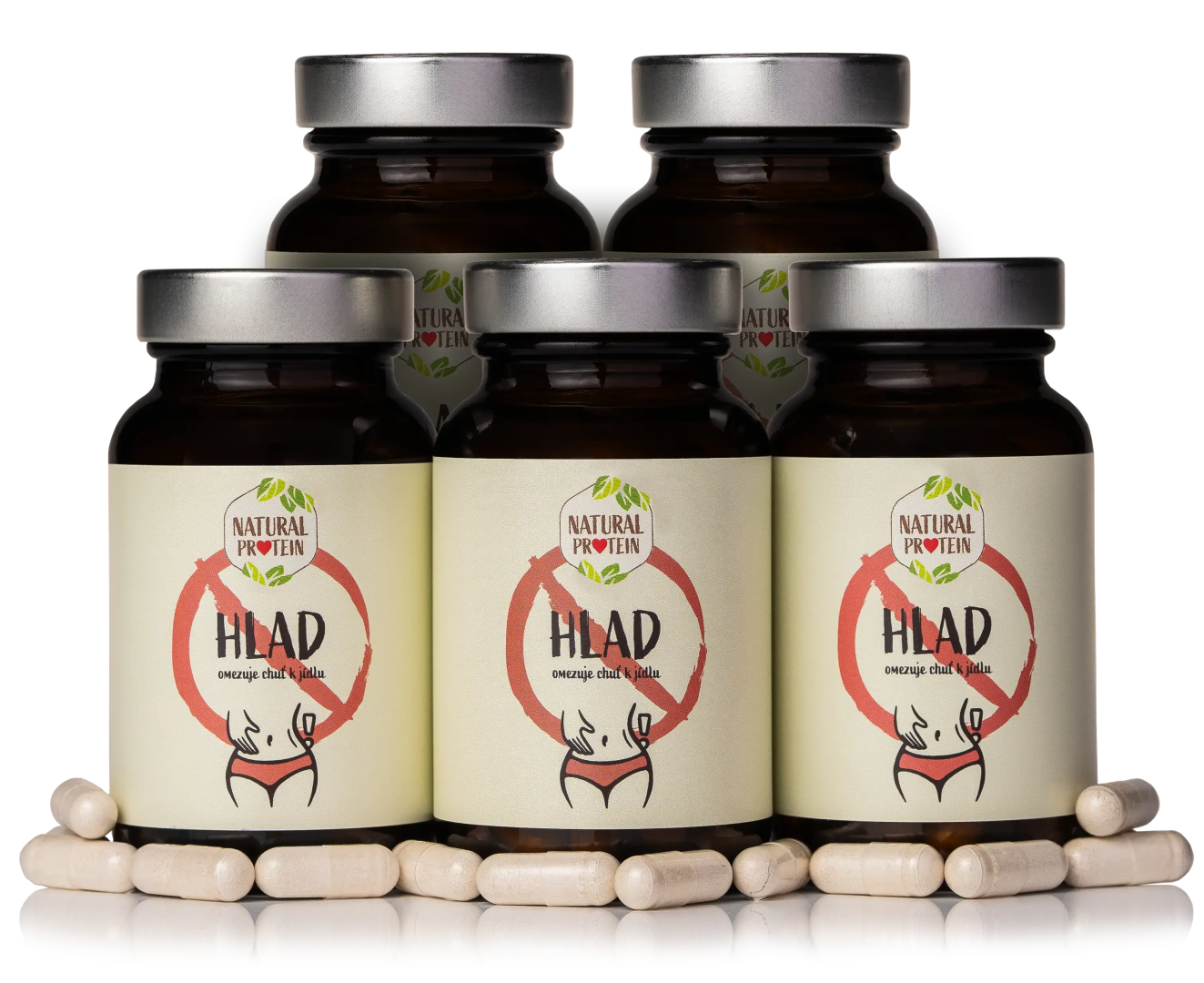 NaturalProtein Stop Hlad 5 kusov
