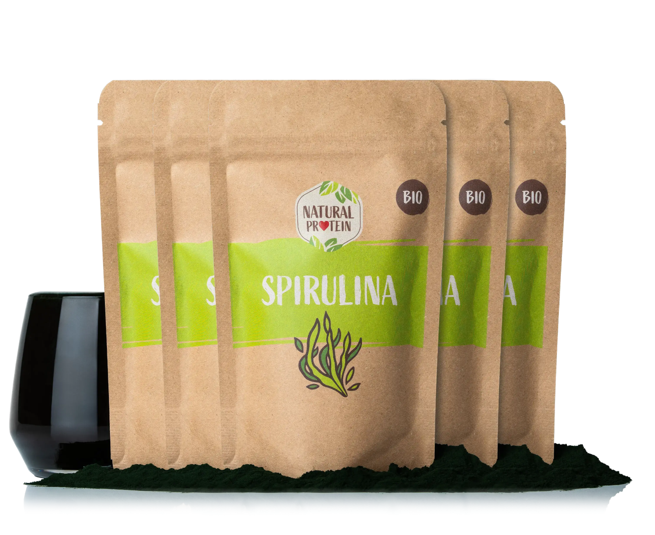 NaturalProtein Spirulina BIO 5 kusov