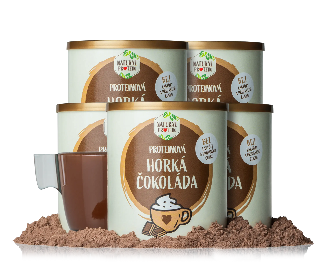 NaturalProtein Proteinová horúca čokoláda 5 kusov