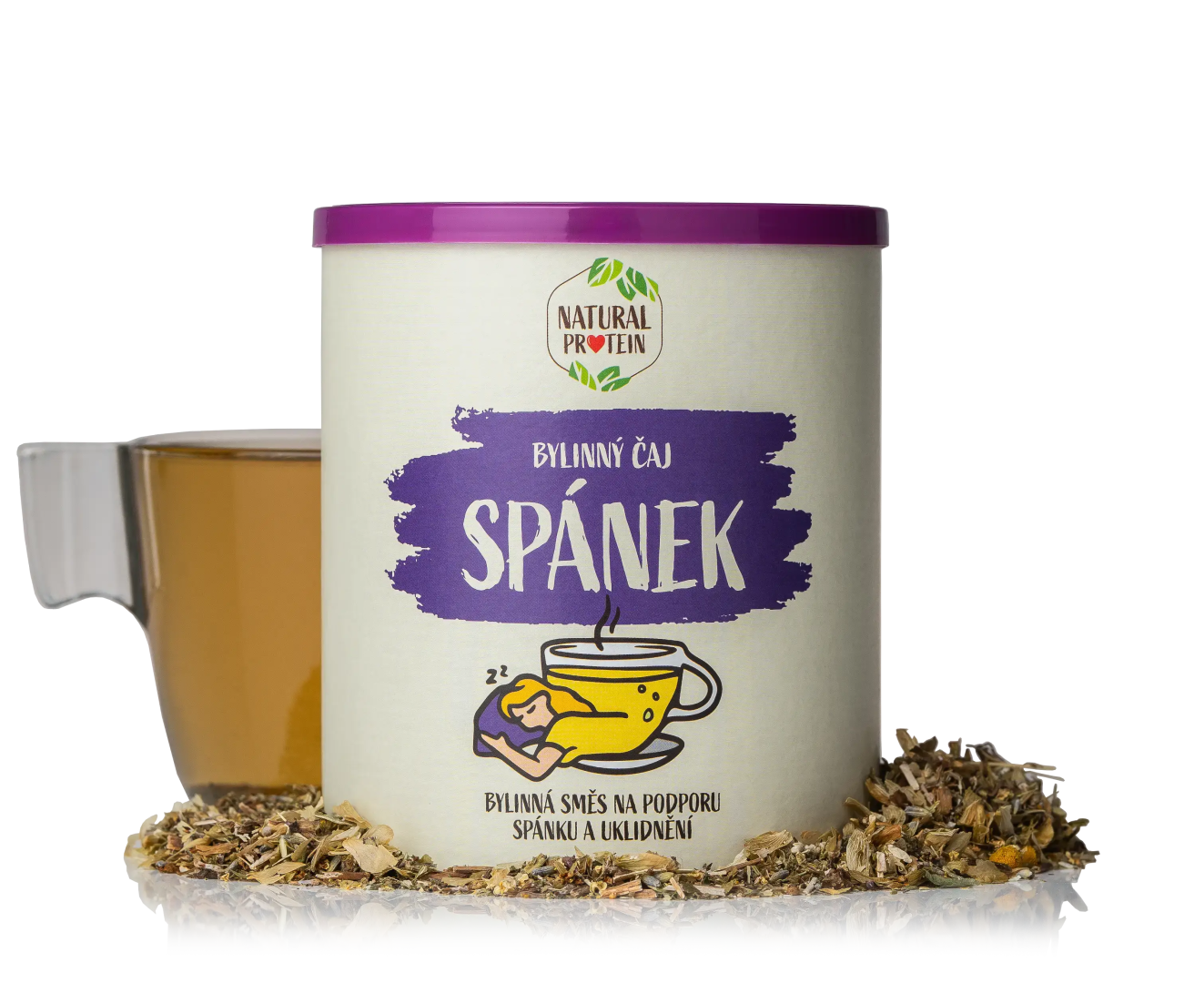 NaturalProtein Bylinný sypaný čaj - spánok