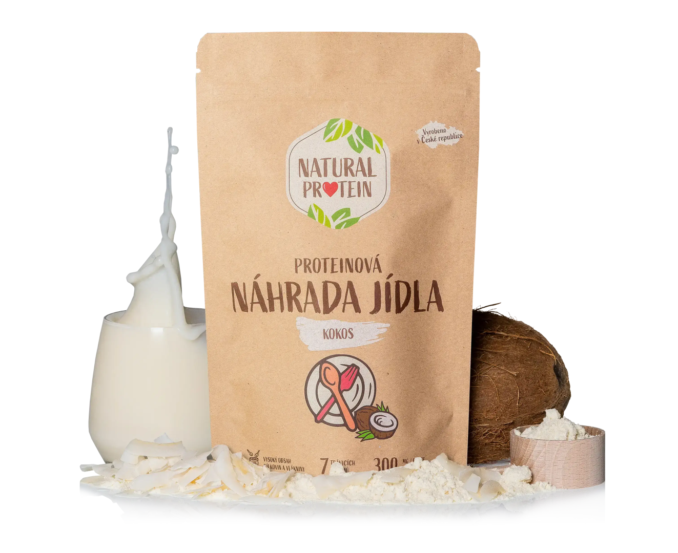 NaturalProtein Náhrada jídla - Kokos Letní akce