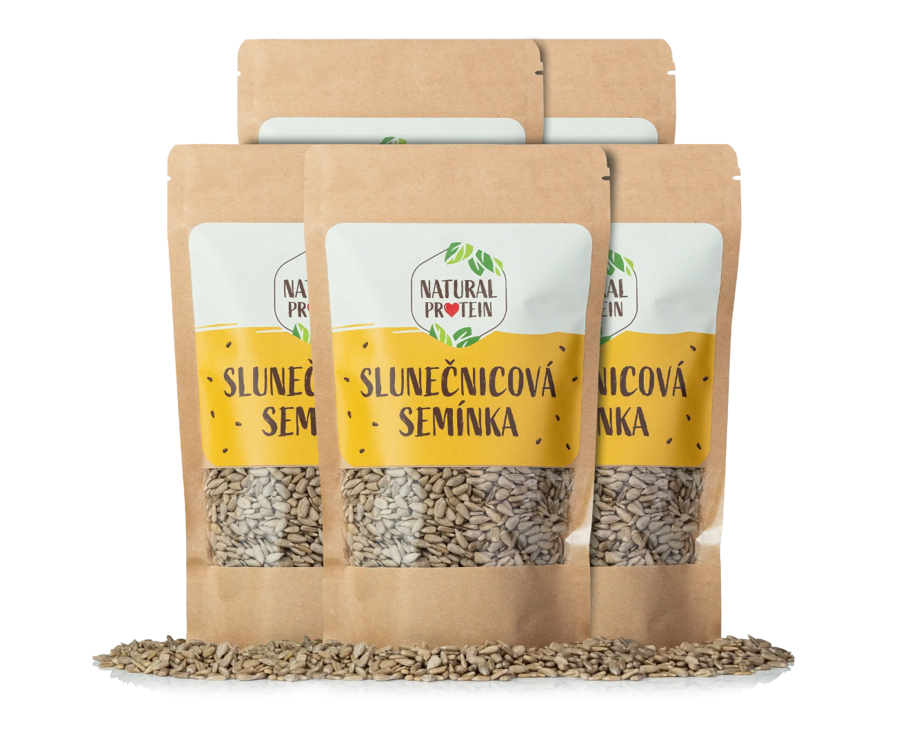 NaturalProtein Slnečnicové semienka 5 kusov