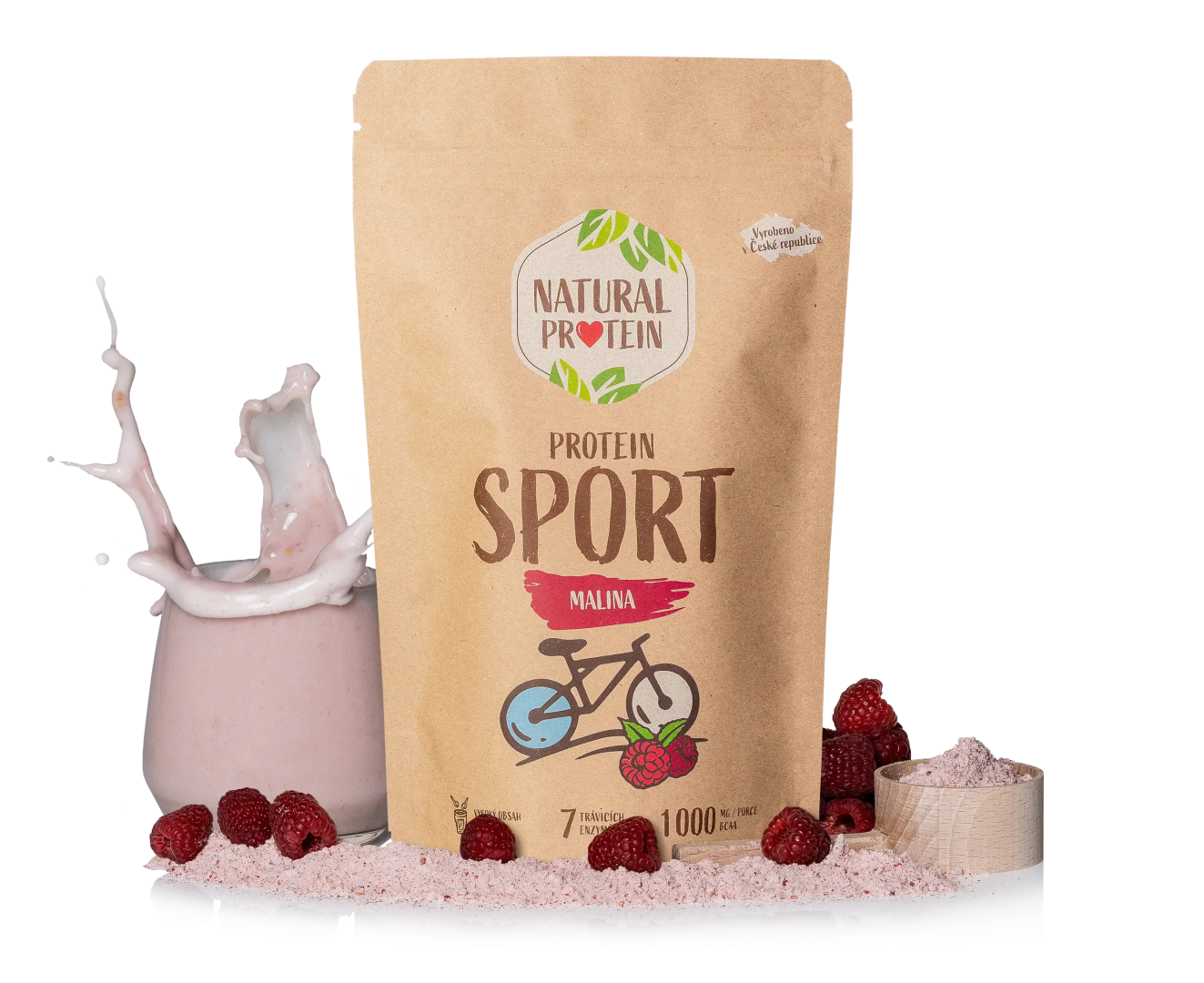 NaturalProtein Šport - Malina