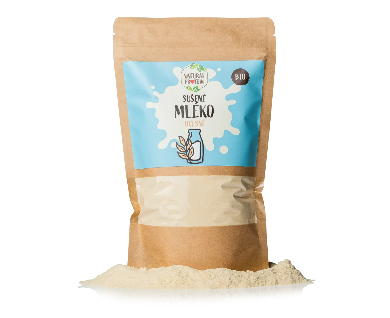 NaturalProtein Sušené ovsené mlieko BIO