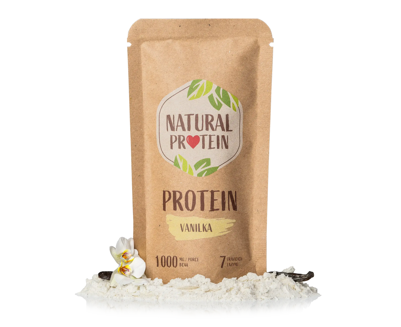 NaturalProtein Vanilkový proteín (35 g)