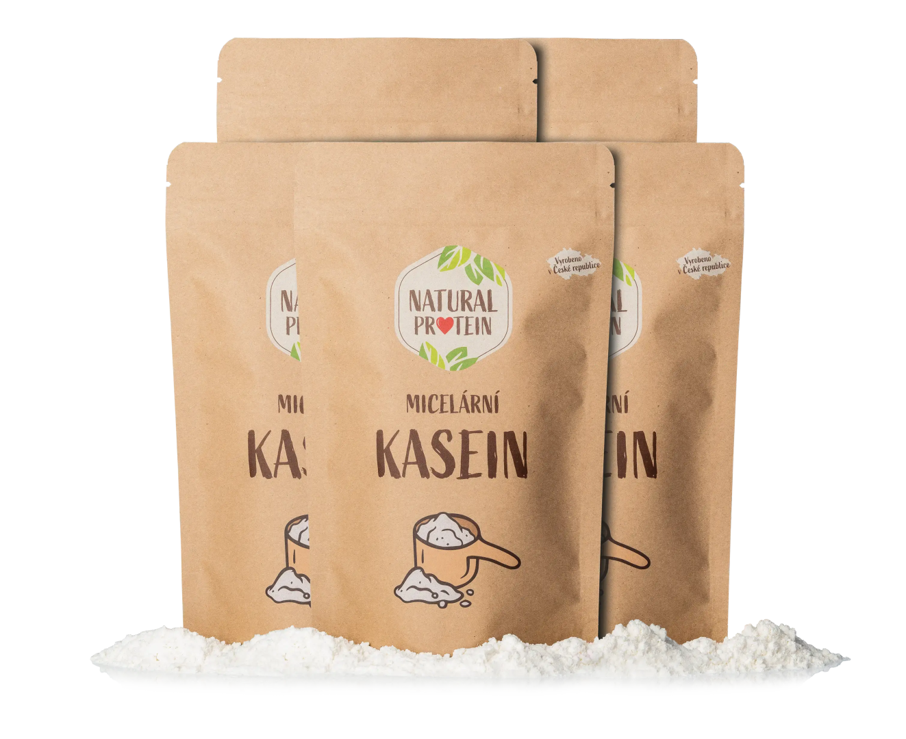 NaturalProtein Micelární kasein 5 kusov