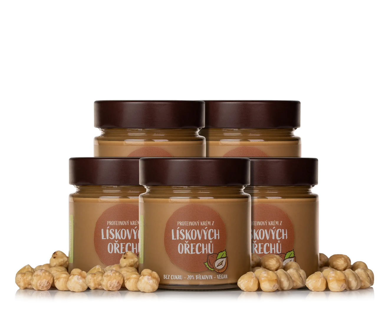NaturalProtein Lieskovcový krém 5 kusov