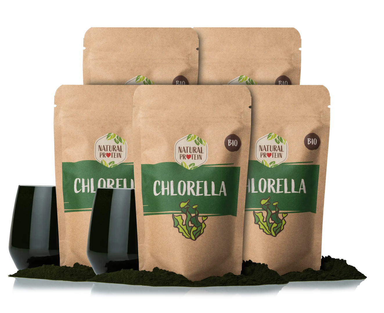 NaturalProtein Chlorella BIO 5 kusov