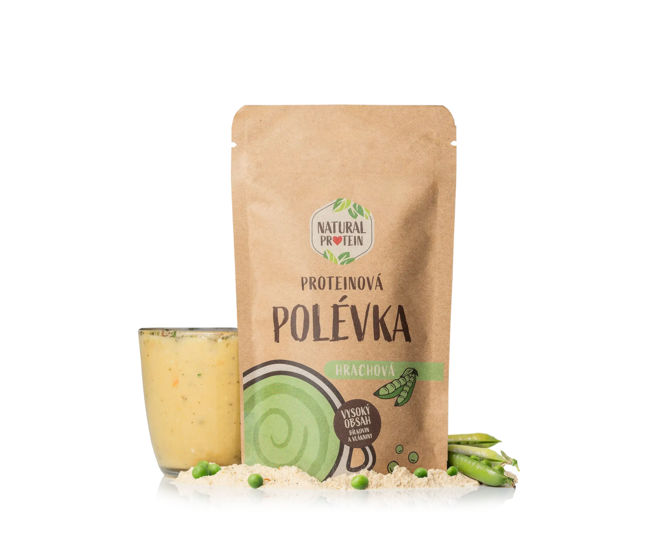 NaturalProtein Proteínová polievka - hrachová