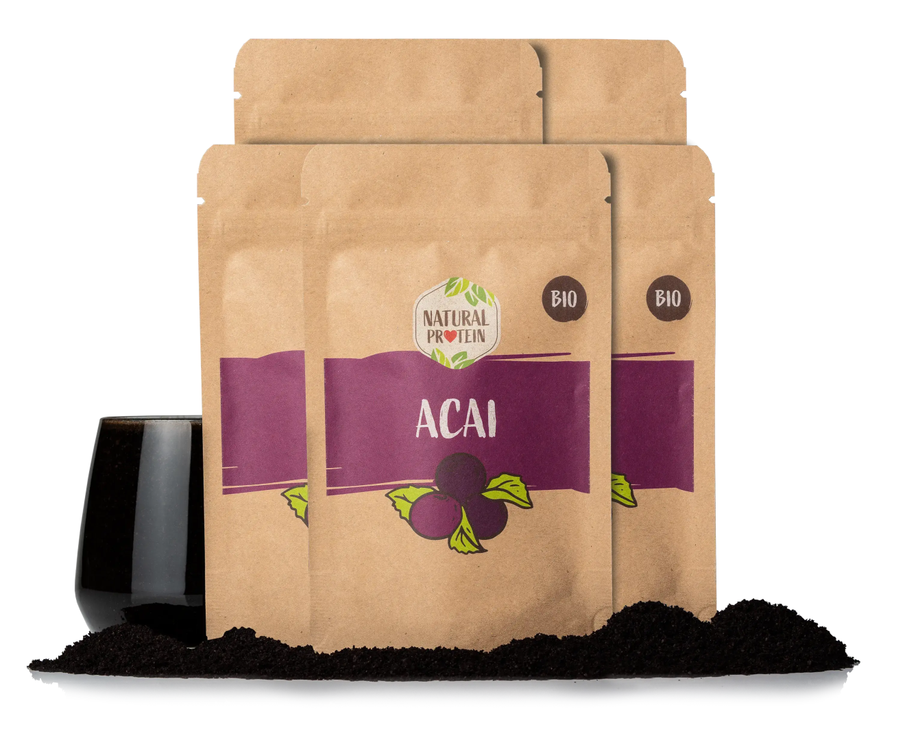 NaturalProtein Acai BIO 5 kusov