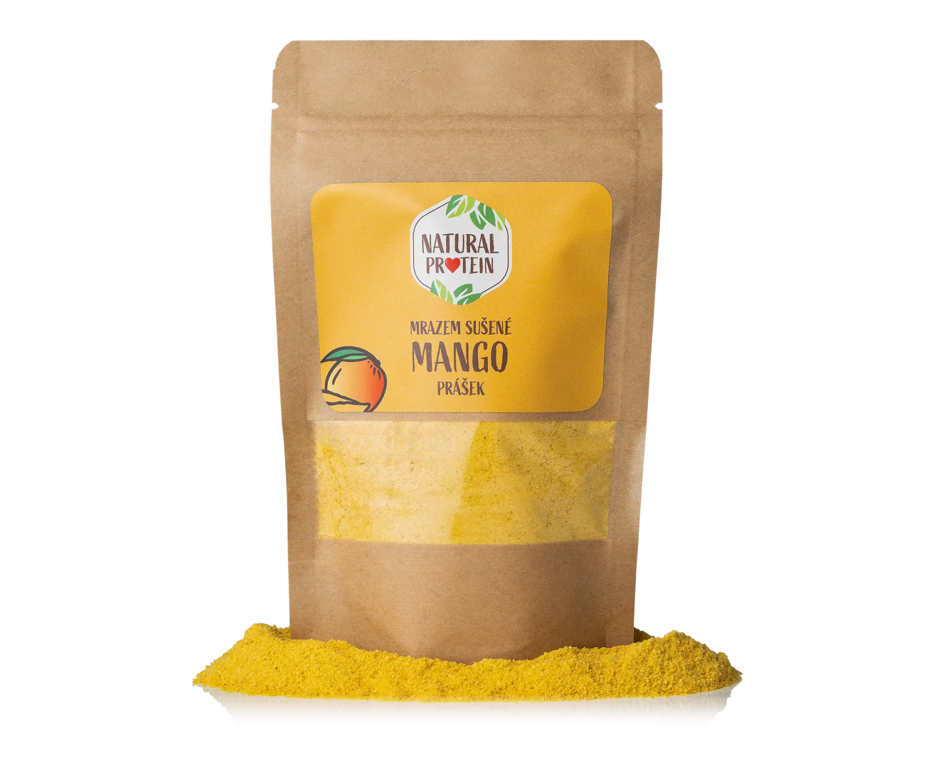 NaturalProtein Mrazom sušené mango - prášok