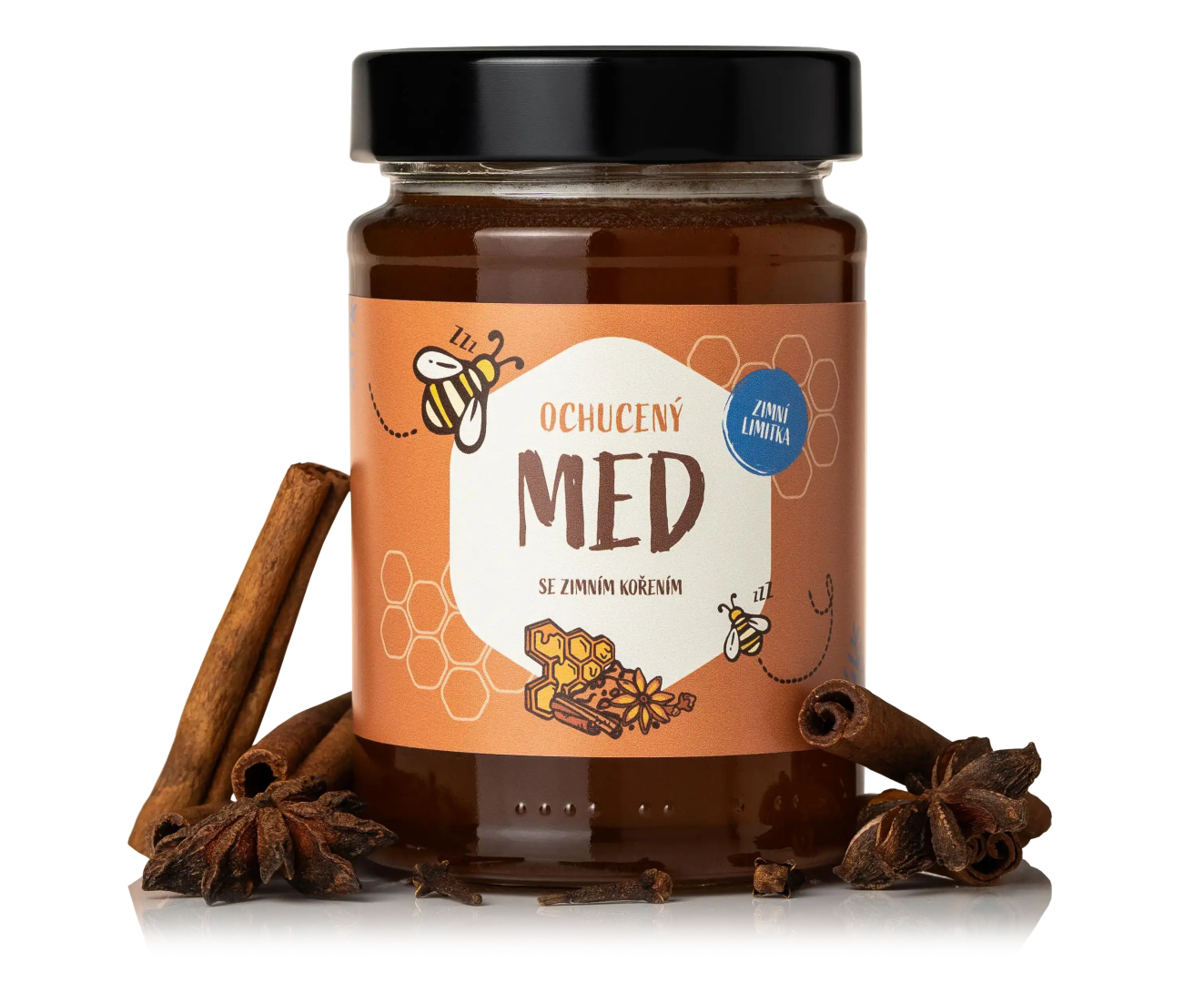 NaturalProtein Agátový med so zimným korením