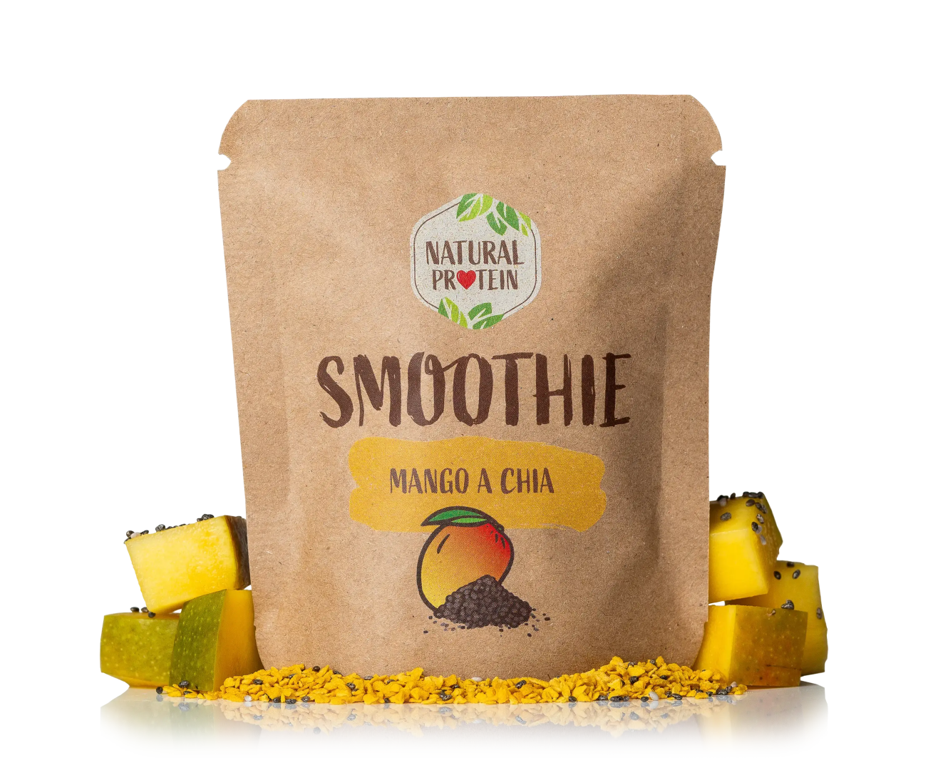 NaturalProtein Smoothie - Mango a Chia