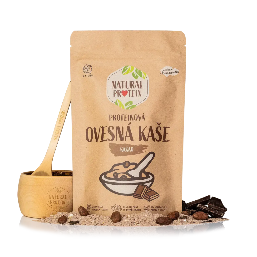 NaturalProtein Proteinová ovesná kaše Kakao Letní akce