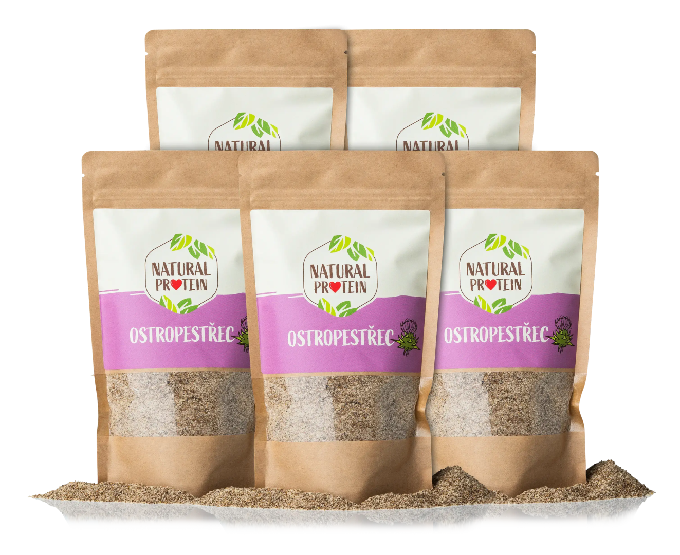 NaturalProtein Pestrec Mariánsky 5 kusov