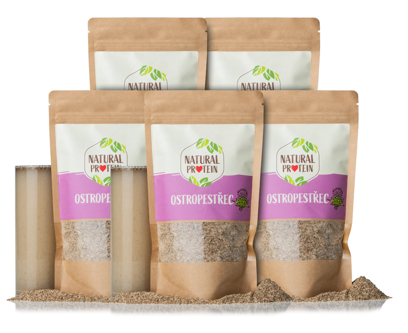 NaturalProtein Pestrec Mariánsky 5 kusov