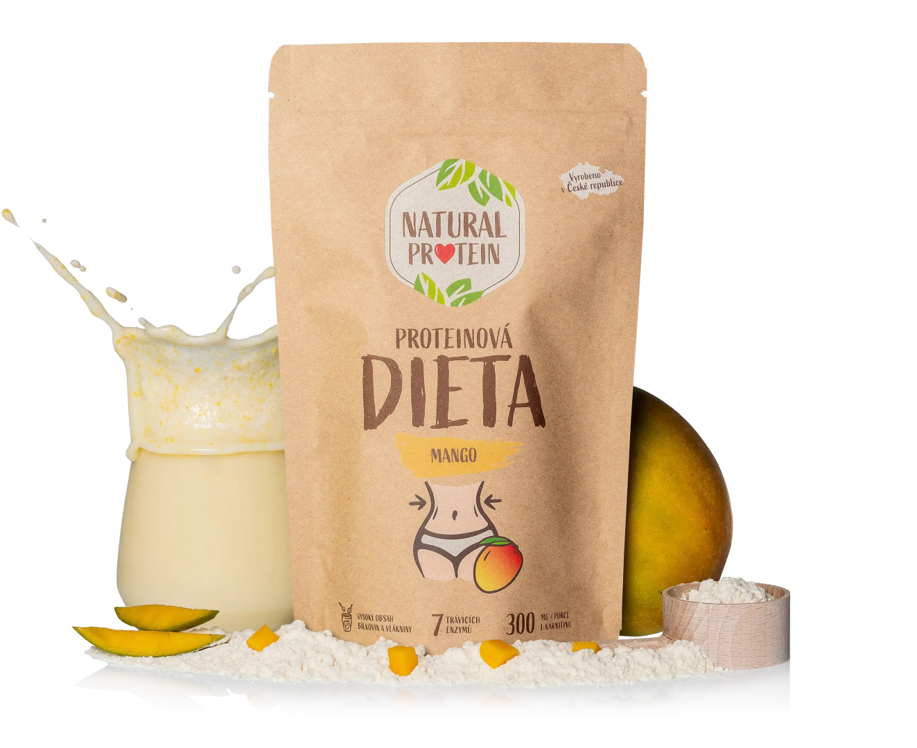 NaturalProtein Proteinová diéta - Mango